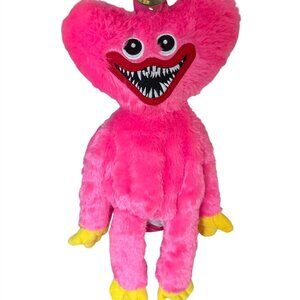 Poppy Playtime Kissy Missy Pink and Yellow Plush Backpack